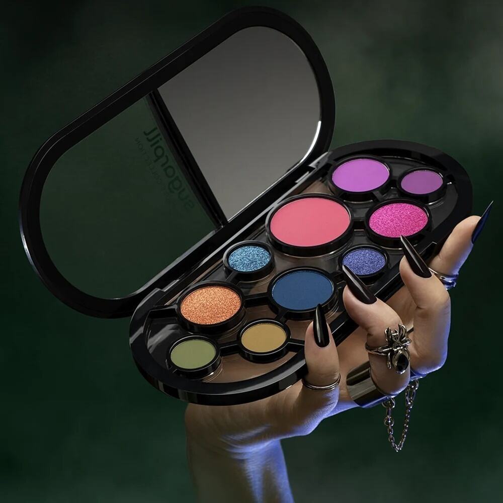 NIB Sugarpill Cosmetics C3 Capsule Collection Eyeshadow Palette Black Edition